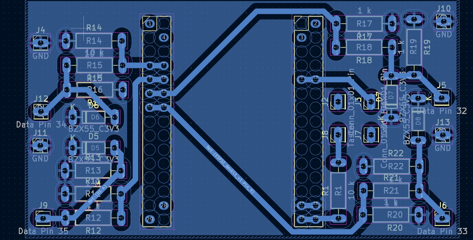 Gedrucktes Leiterplatten-Layout